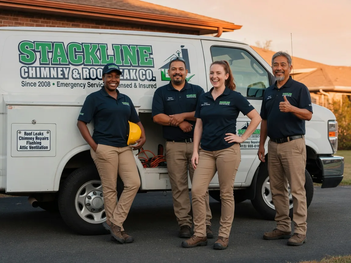 Chimney flashing repair company in Marne, IA